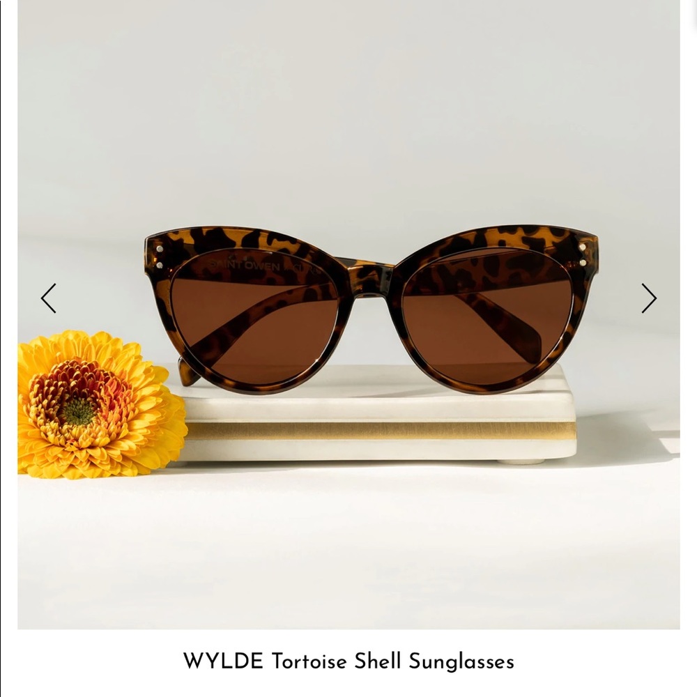 WYLDE Tortoise Shell Sunglasses by Saint Owen x CURATEUR